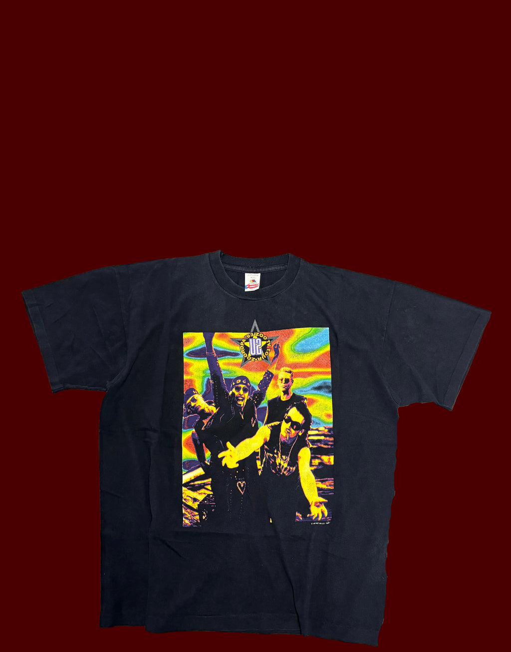 1993 U2 ZOOROPA TOUR T-SHIRT