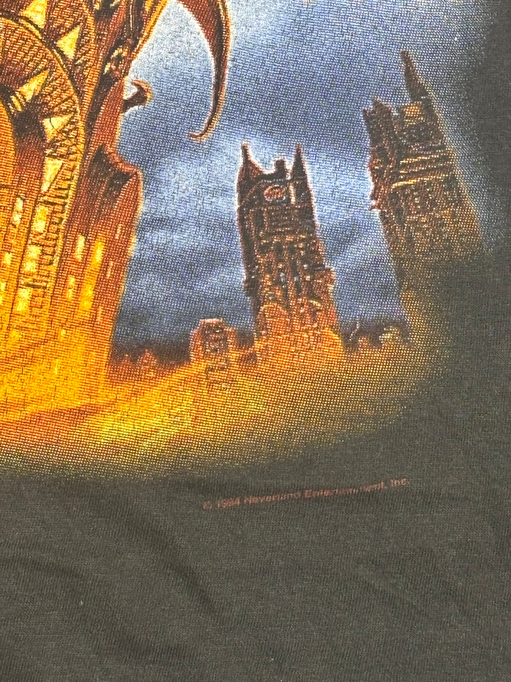 1999 MEAT LOAF EUROPE TOUR T-SHIRT