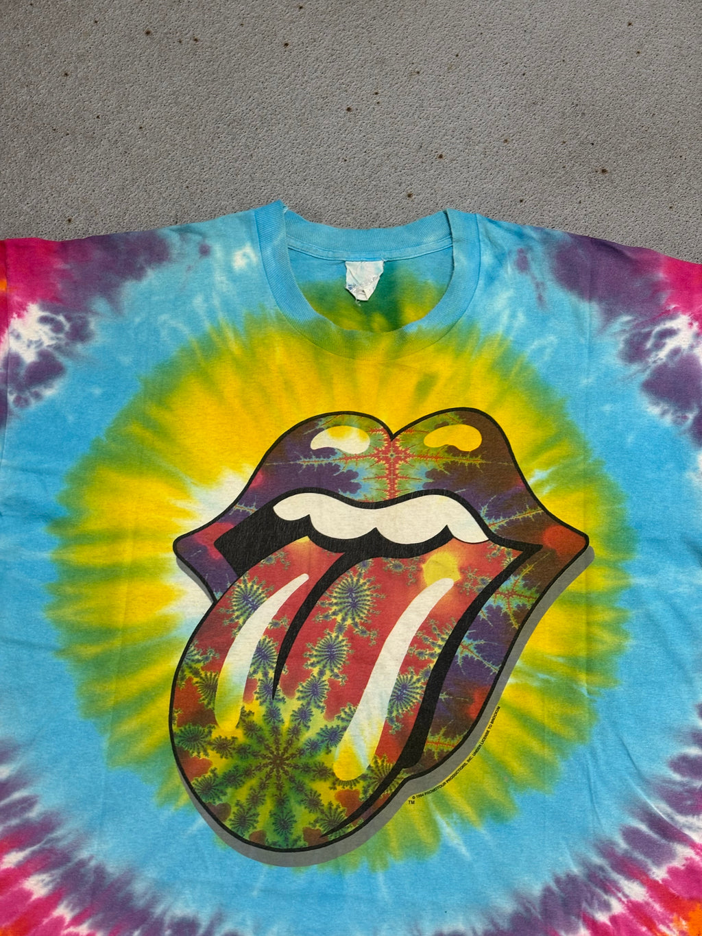 1994 ROLLING STONES TONGUE TIE DYE T-SHIRT