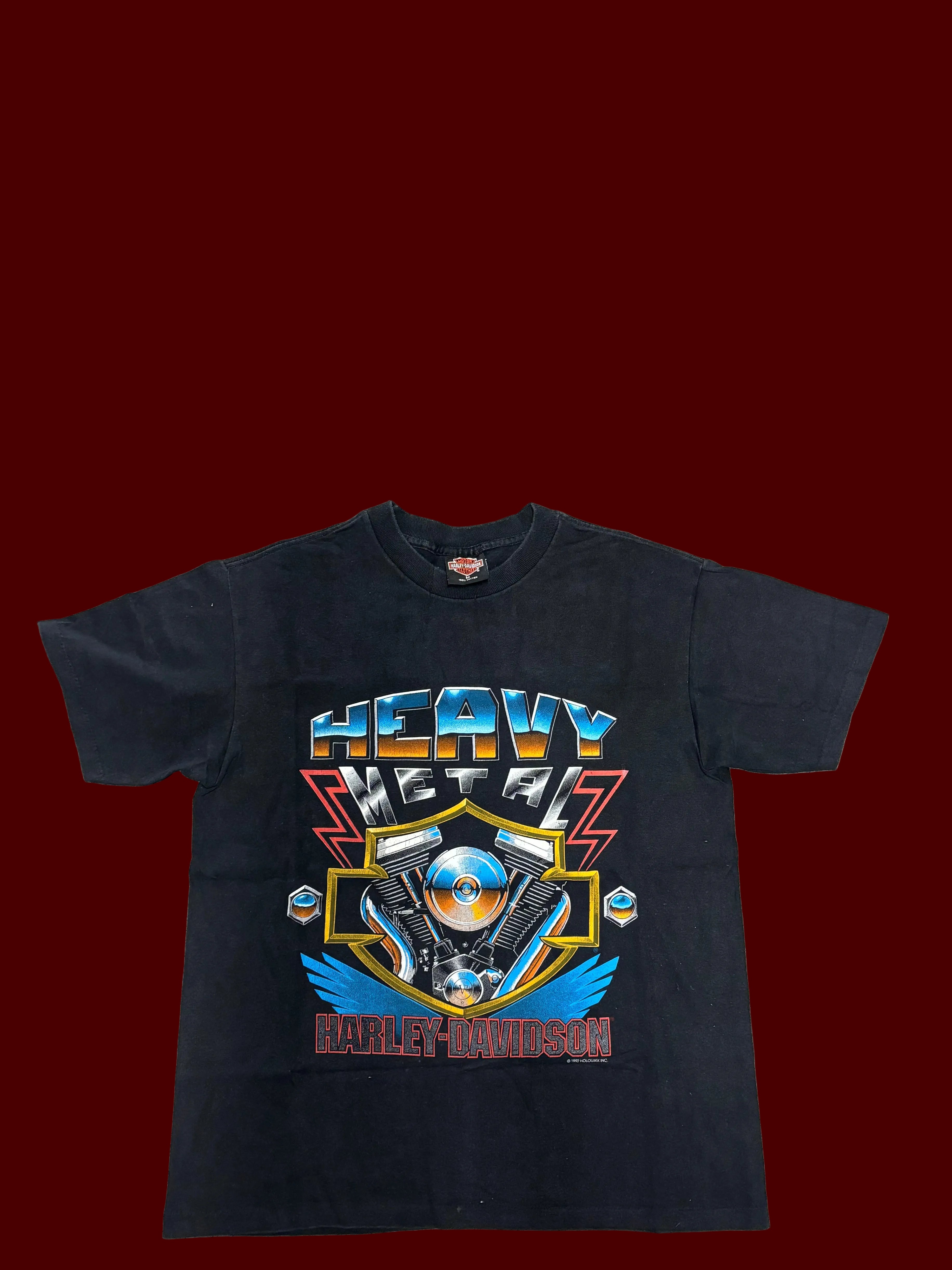 1992 HOLOUBEK INC HARLEY DAVIDSON T- SHIRT