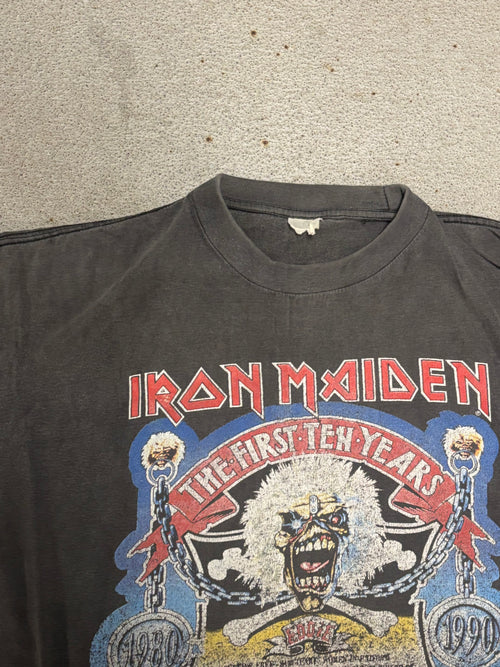 1990 IRON MAIDEN FIRST TEN YEARS T-SHIRT