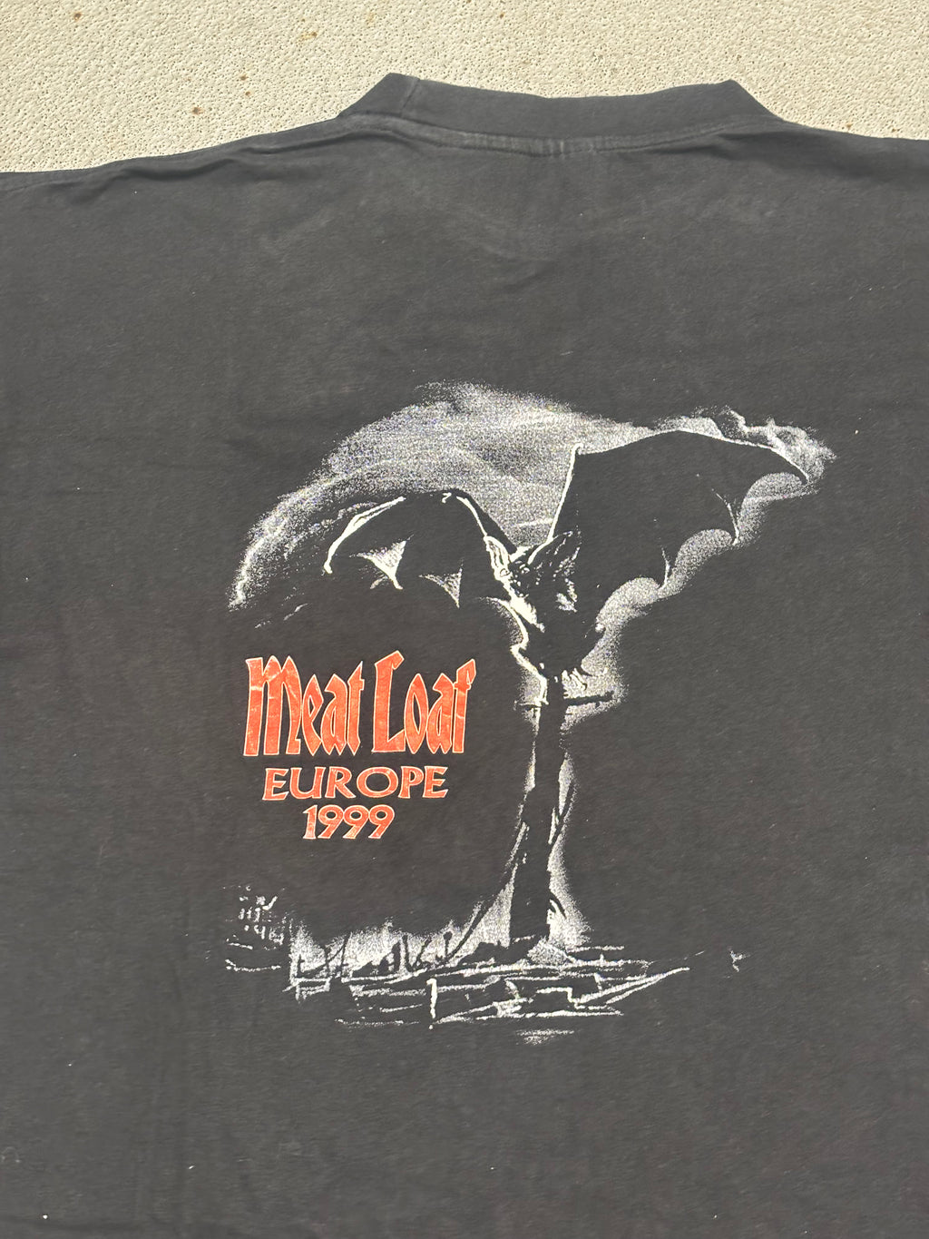 1999 MEAT LOAF EUROPE TOUR T-SHIRT