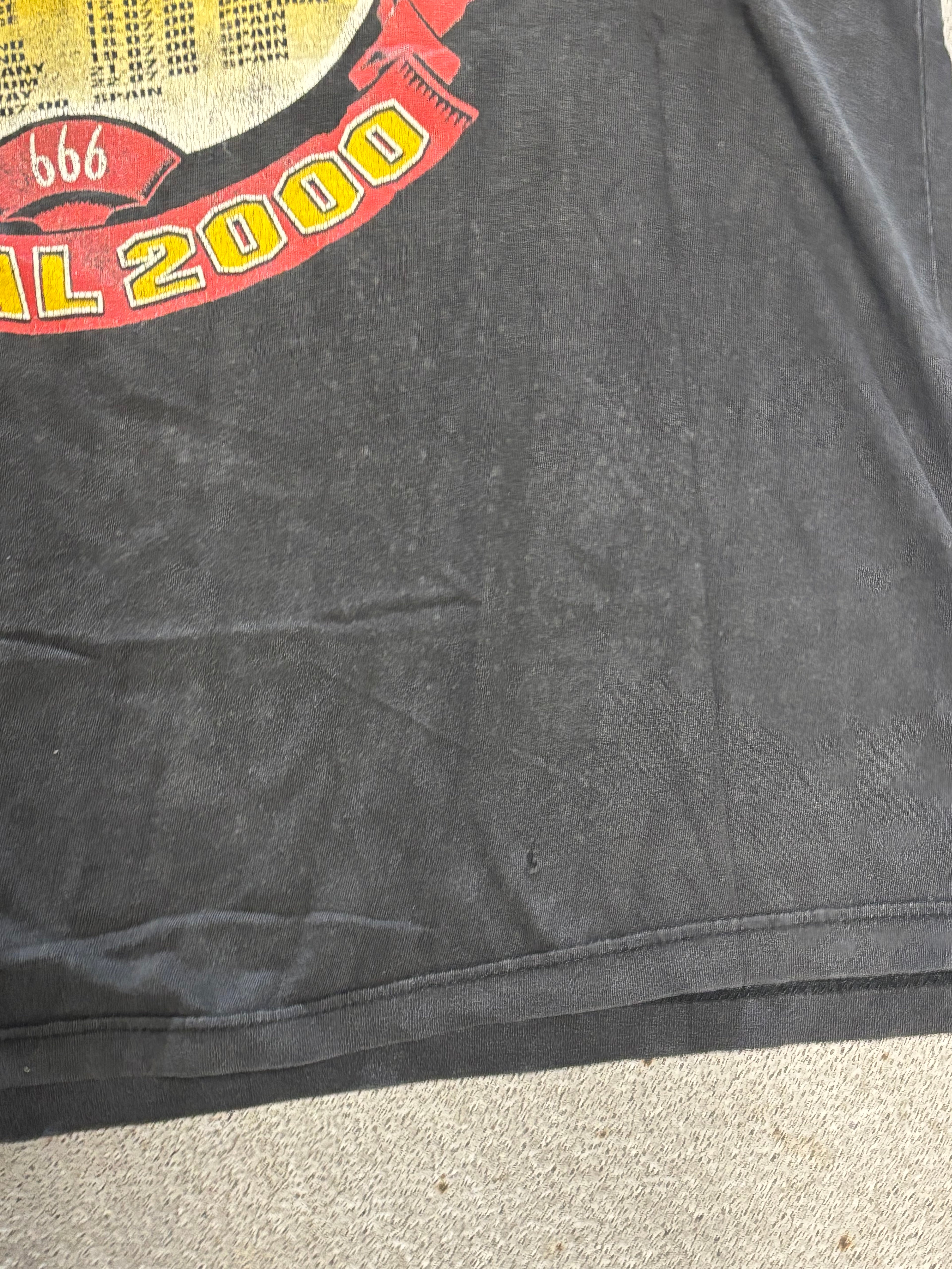 2000 IRON MAIDEN BRAVE NEW WORLD TOUR T-SHIRT