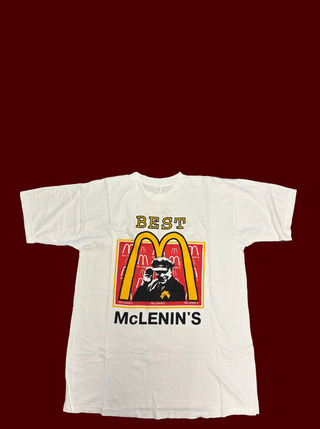 1990s MCLENIN THE PARTY IS OVER T-SHIRT