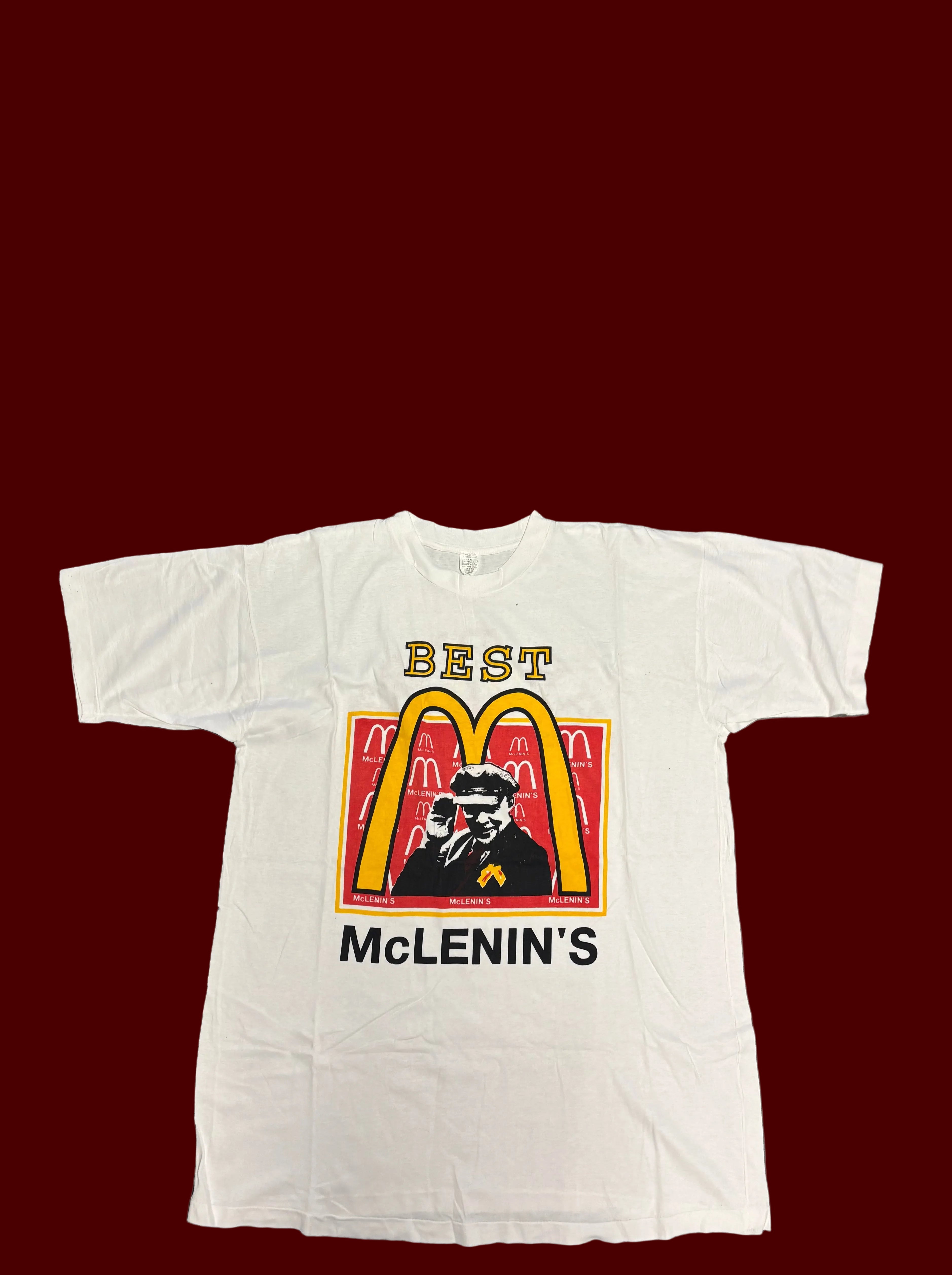 1990s MCLENIN THE PARTY IS OVER T-SHIRT