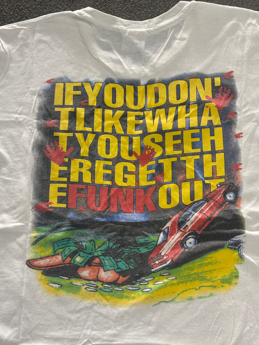1990 EXTREME PORNOGRAFFITI ALBUM TOUR T-SHIRT