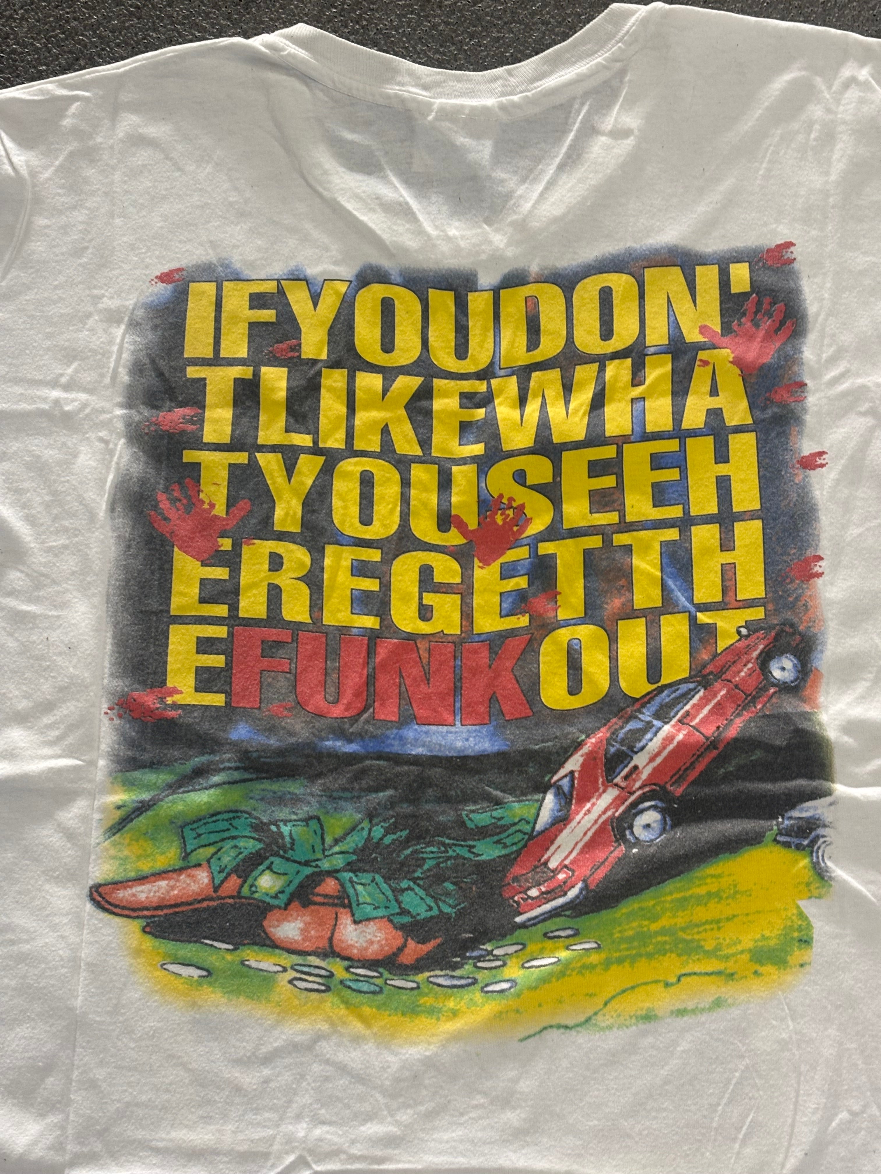 1990 EXTREME PORNOGRAFFITI ALBUM TOUR T-SHIRT