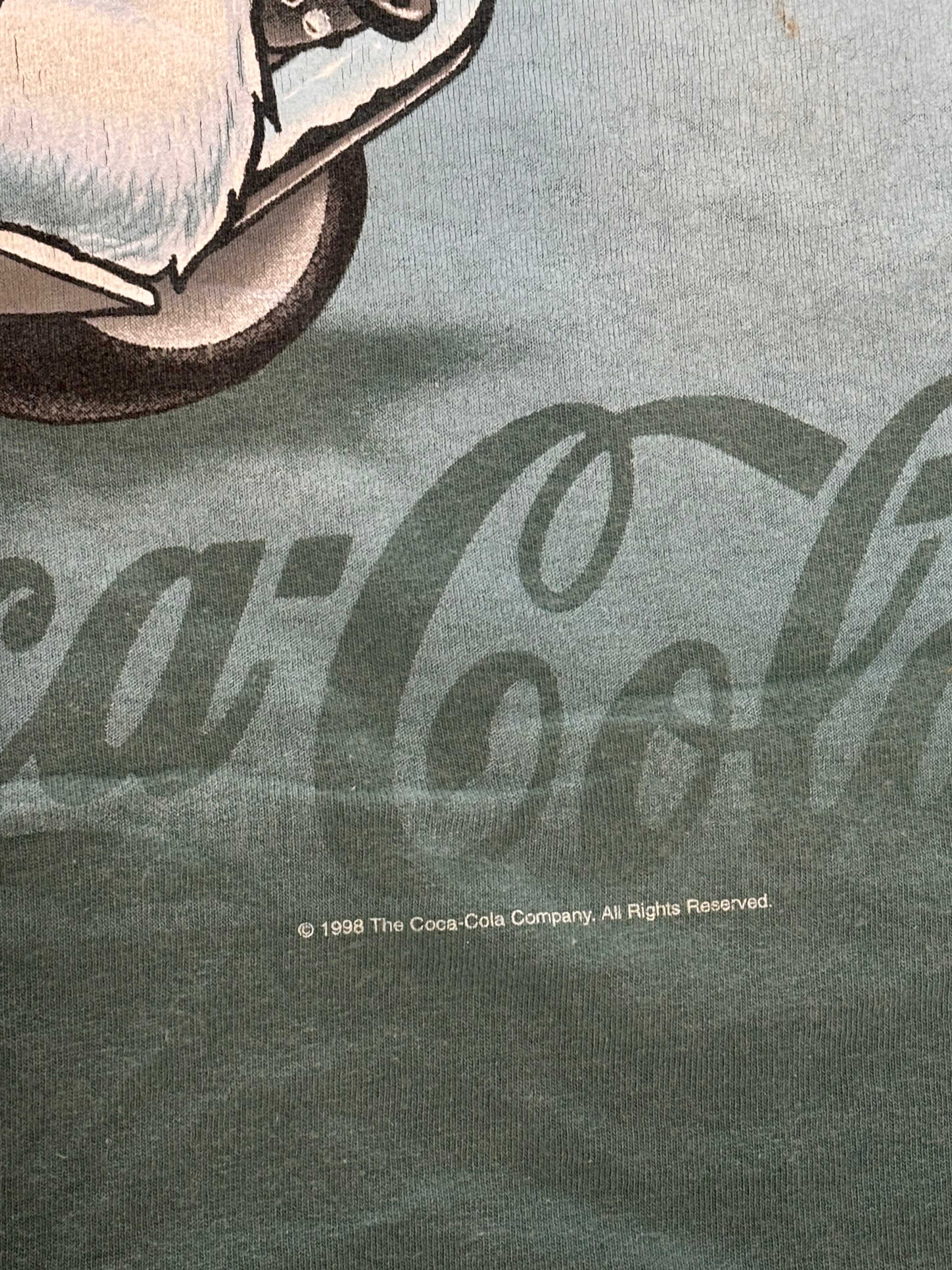 1998 COCA-COLAR BEAR T-SHIRT