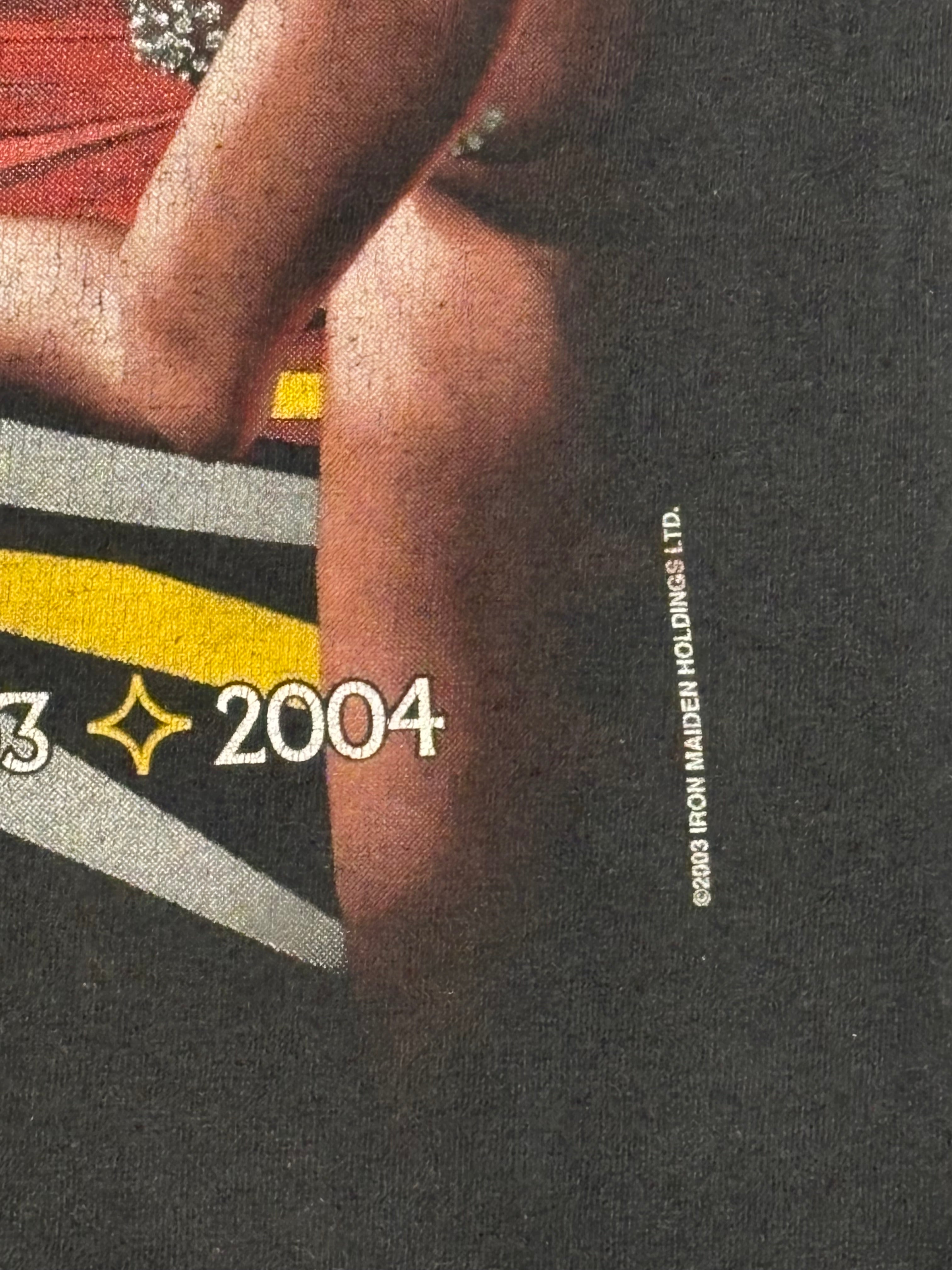 2004 IRON MAIDEN DANCE OF DIRT TOUR T-SHIRT