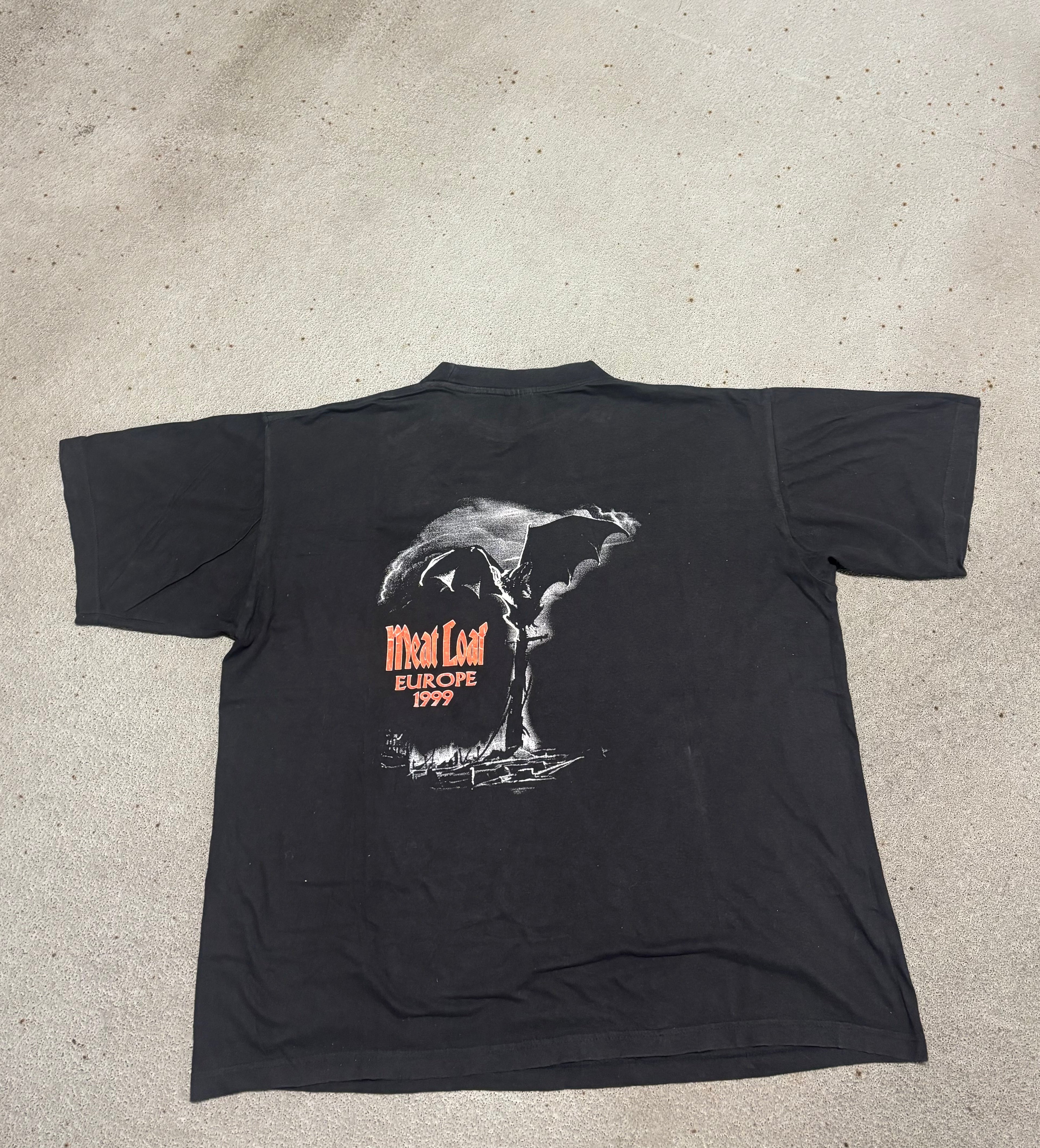 1999 MEAT LOAF EUROPE TOUR T-SHIRT
