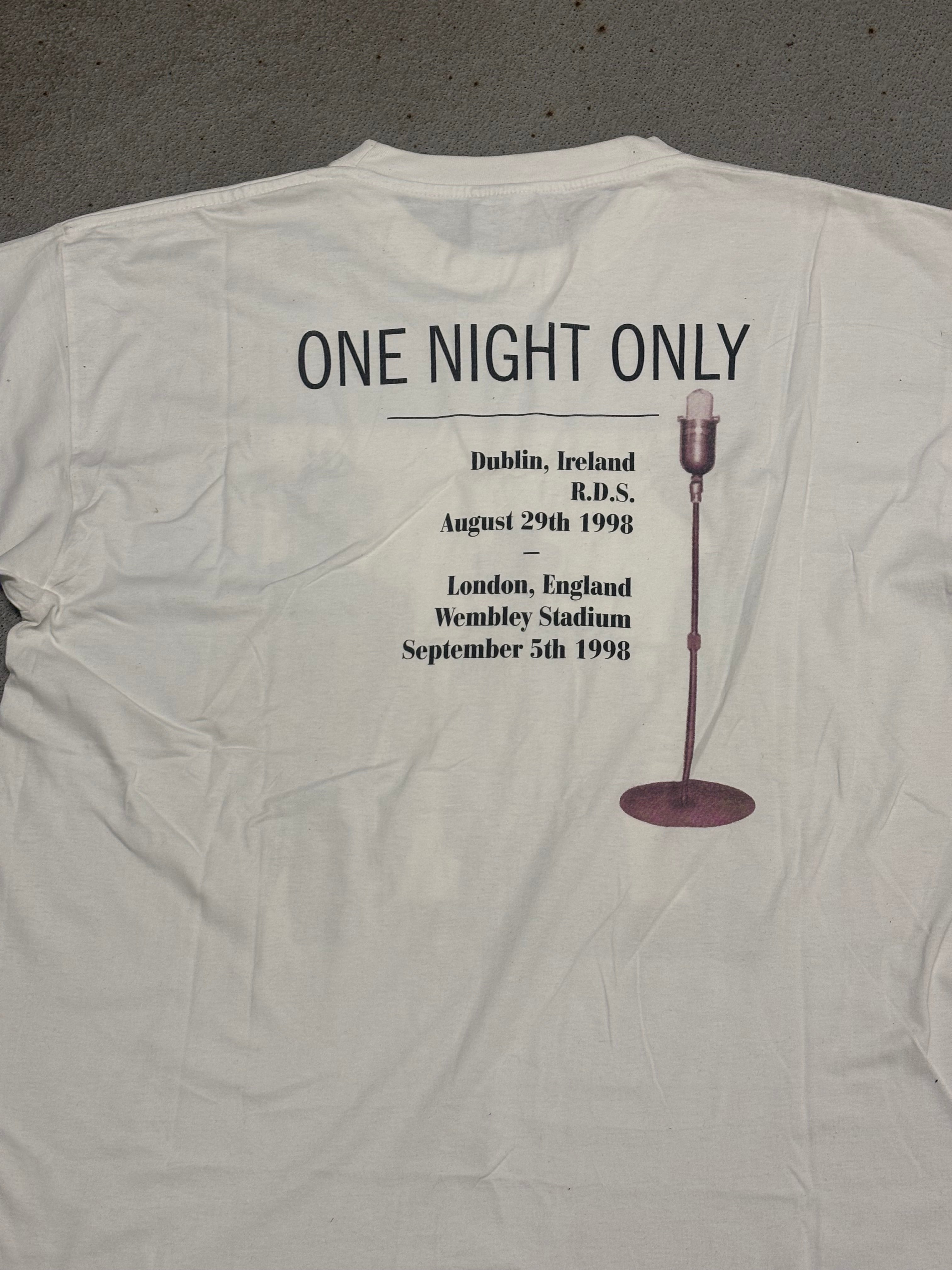 1998 BEE GEES ONE NIGHT ONLY TOUR T-SHIRT