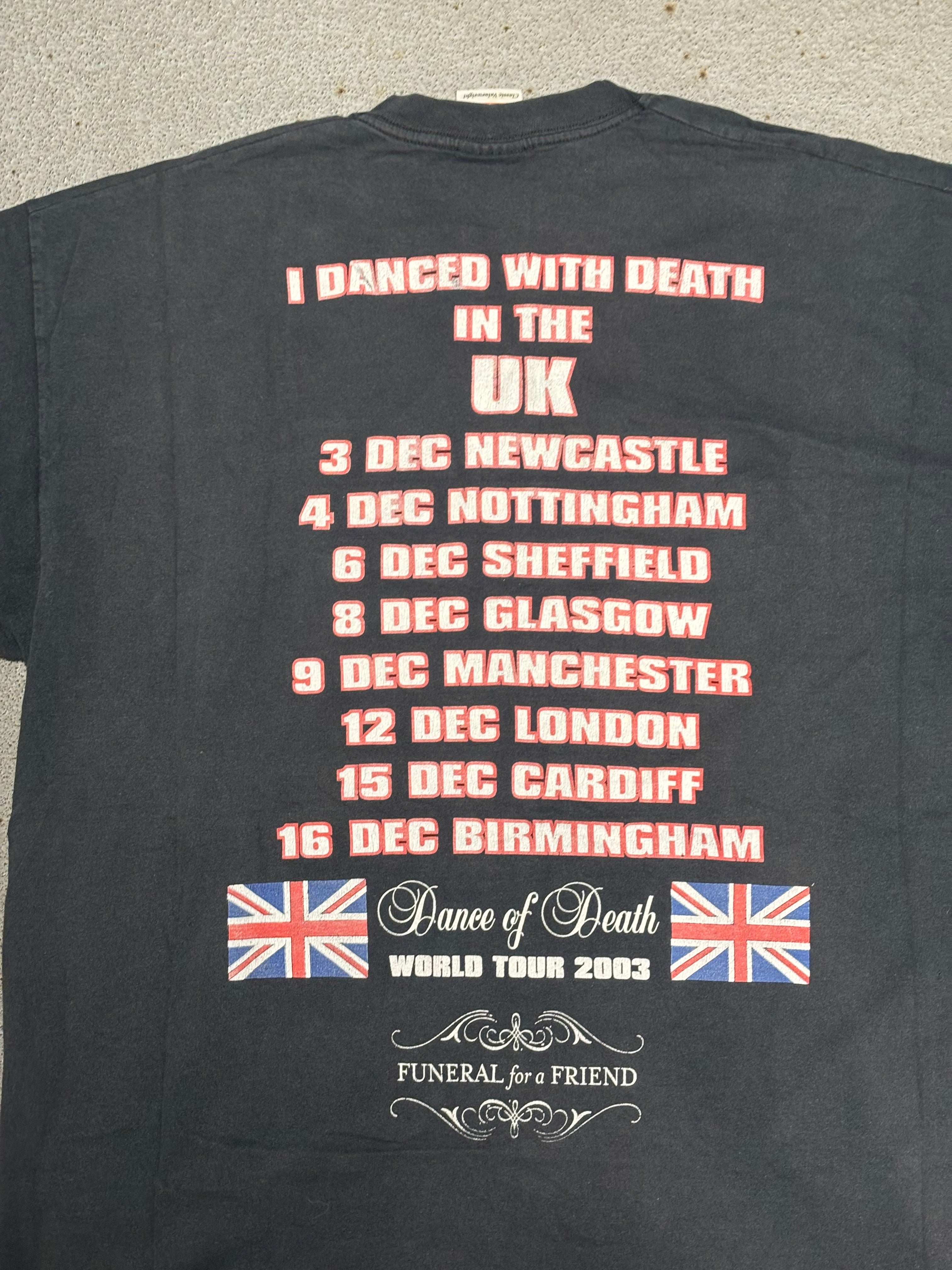2004 IRON MAIDEN DANCE OF DIRT TOUR T-SHIRT