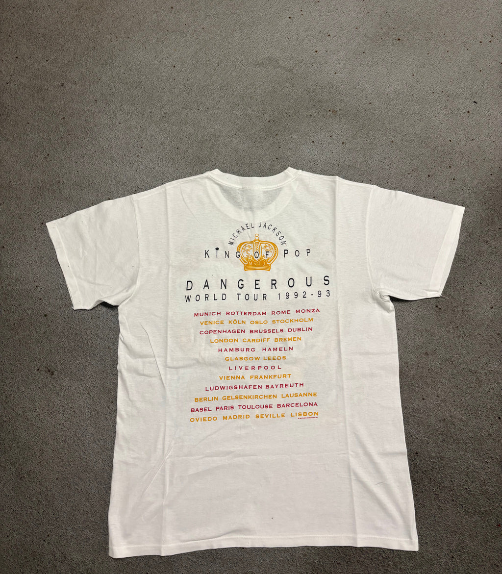 1992-93 MICHAEL JACKSON DANGEROUS WORLD TOUR T-SHIRT