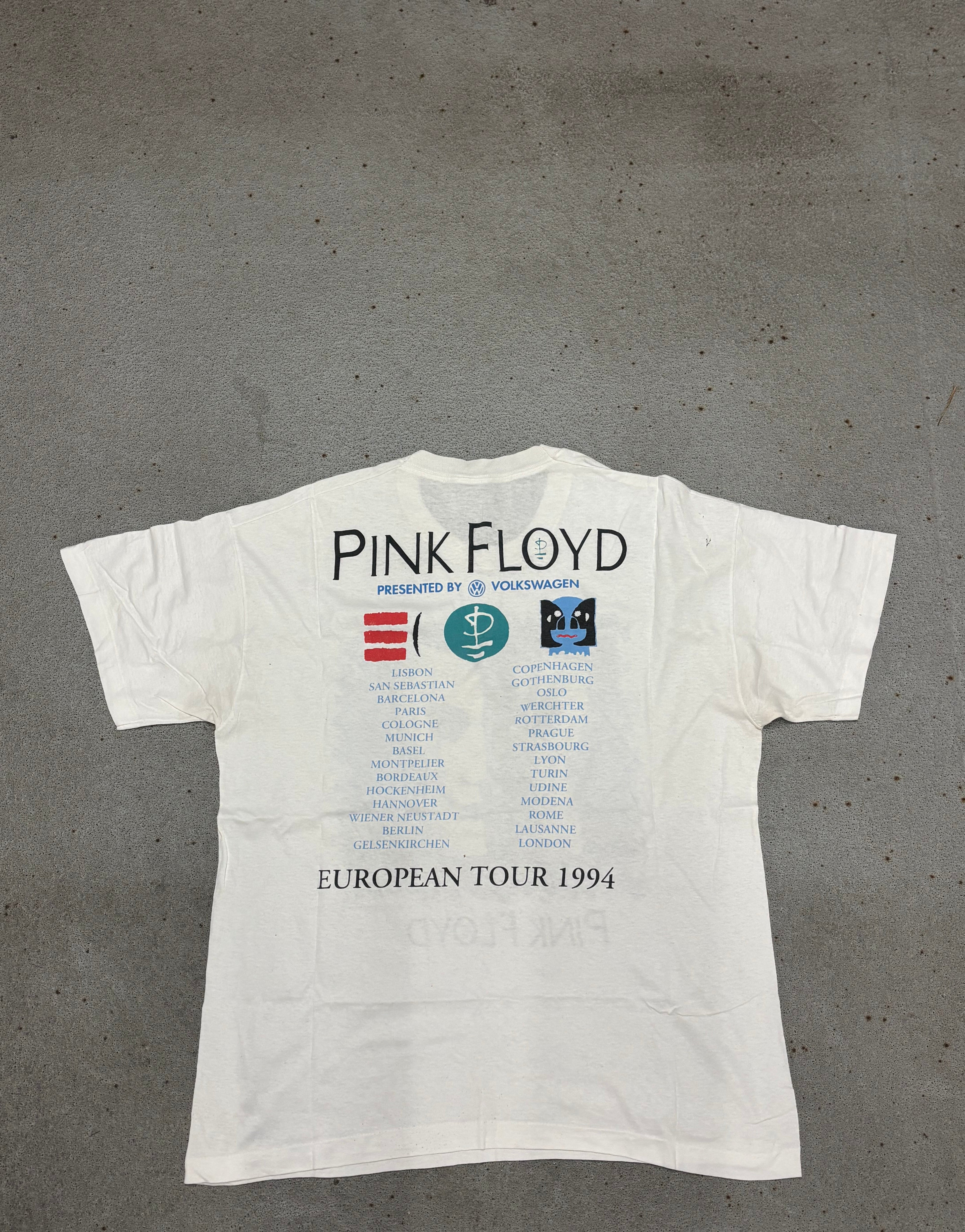 1994 PINK FLOYD DIVISION BELL EUROPEAN TOUR T-SHIRT