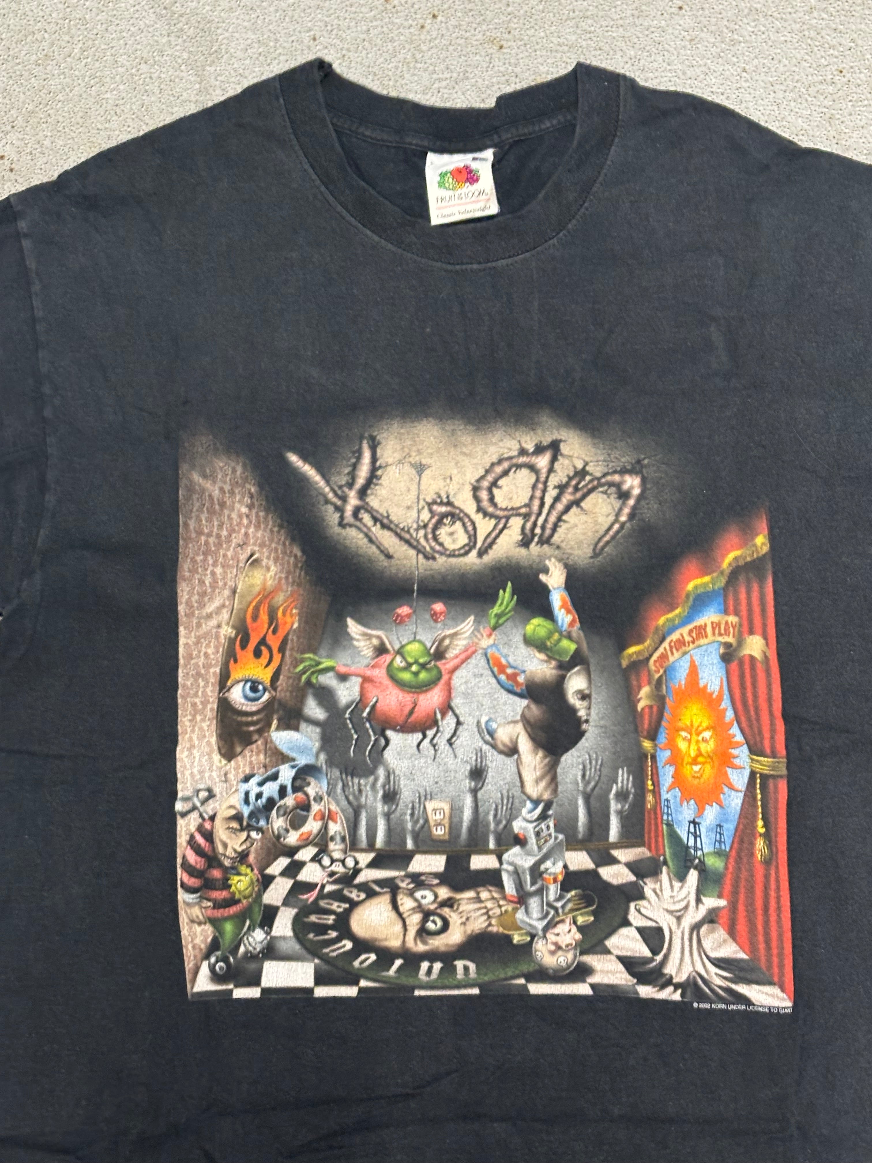 2002 KORN UNTOUCHABLE T-SHIRT