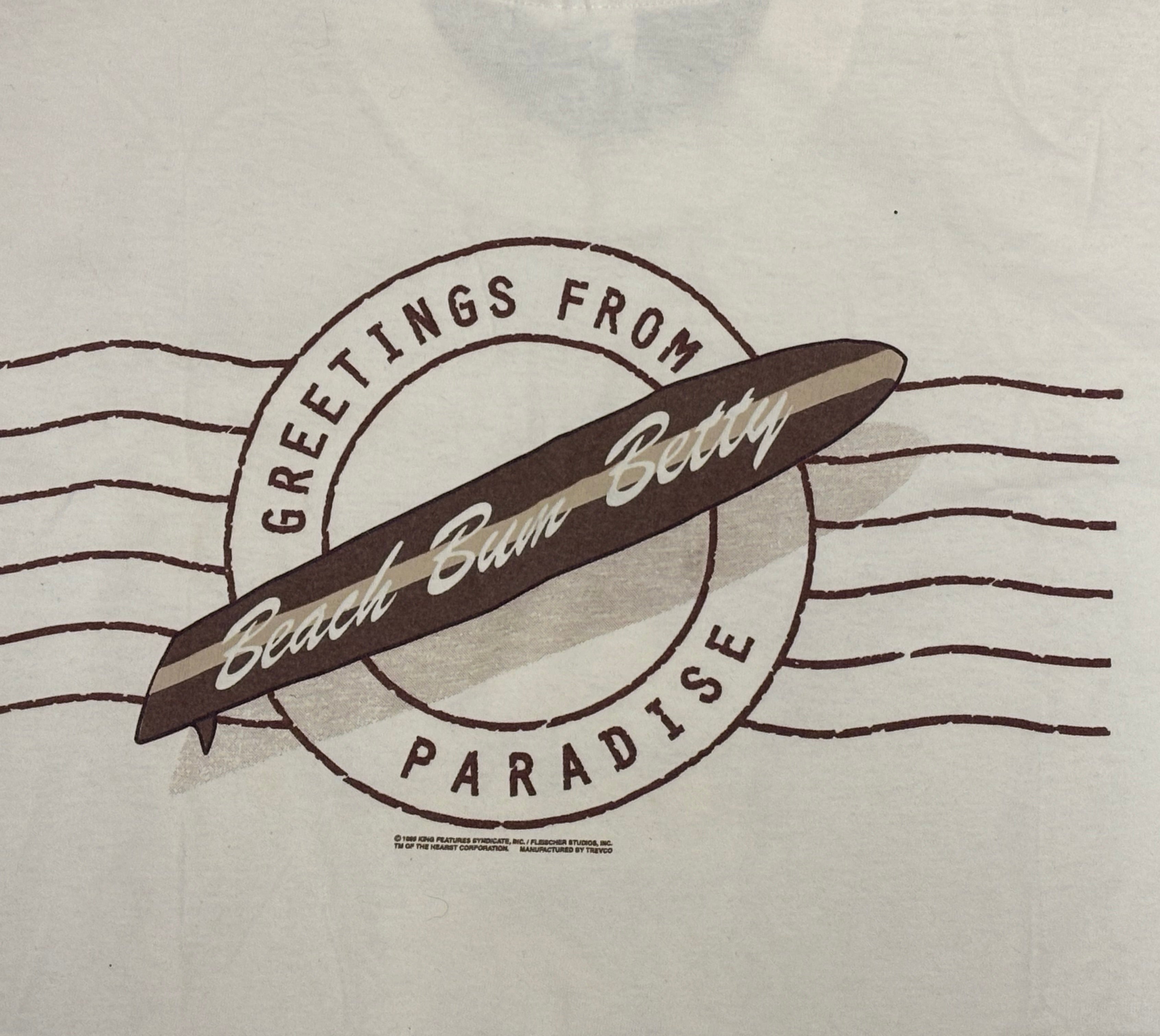 1998 BETTY BOOP PARADISE T-SHIRT