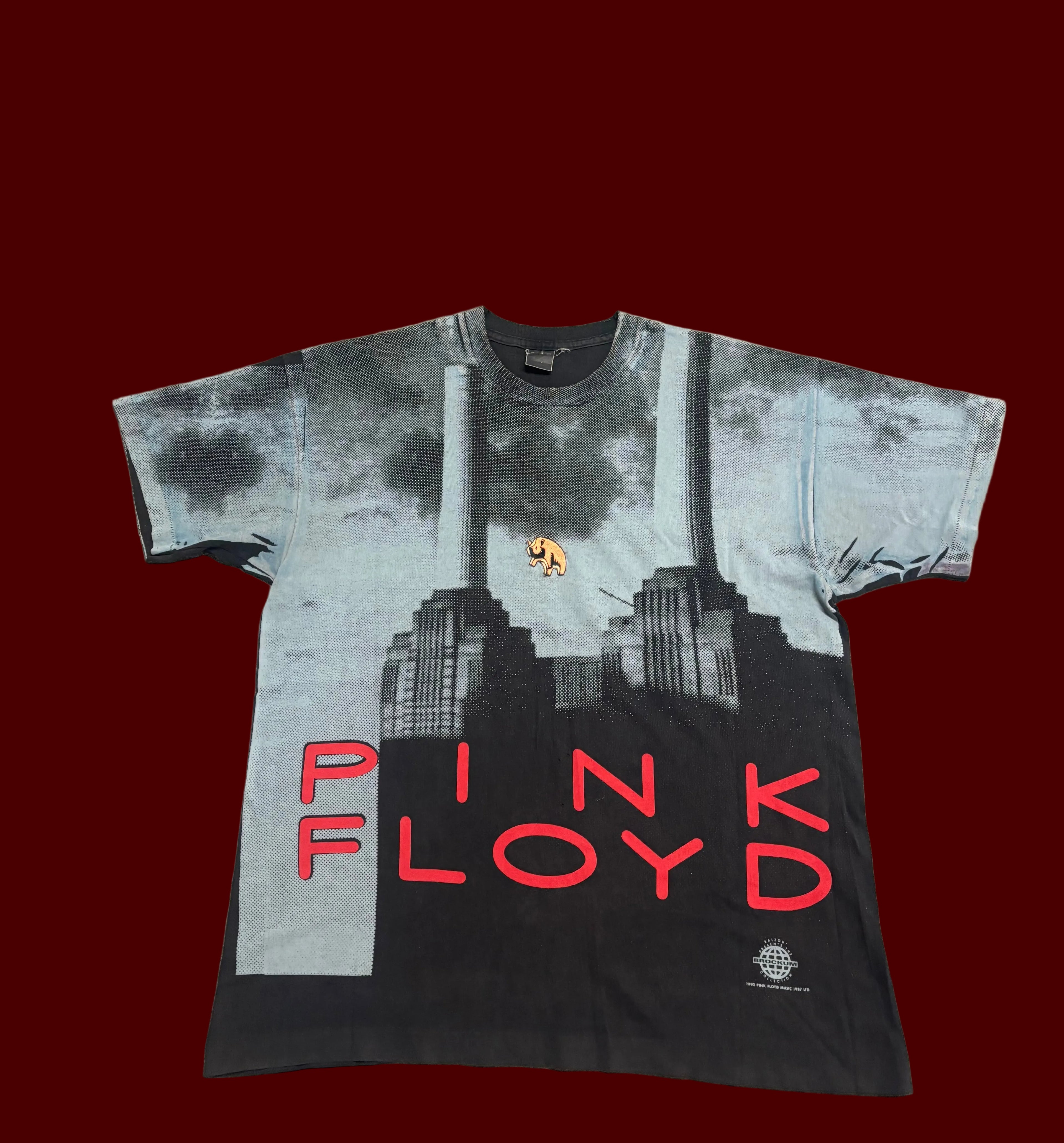 1992 PINK FLOYD ANIMALS AOP ALBUM COVER T-SHIRT