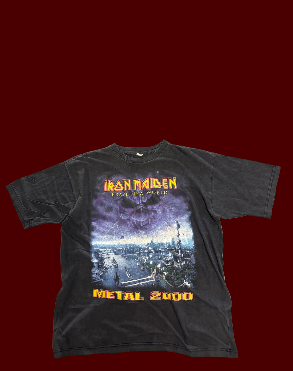 2000 IRON MAIDEN BRAVE NEW WORLD TOUR T-SHIRT