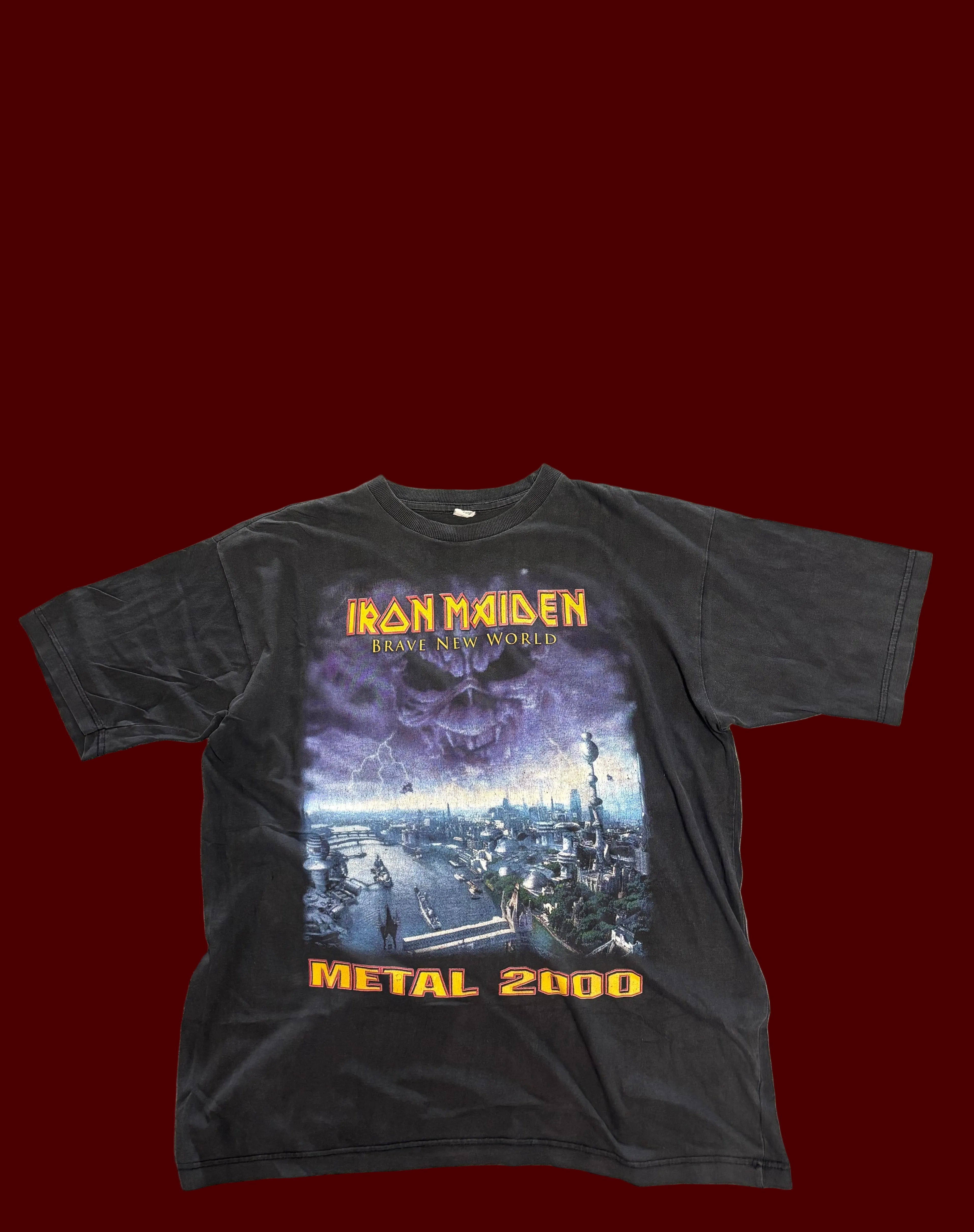 2000 IRON MAIDEN BRAVE NEW WORLD TOUR T-SHIRT