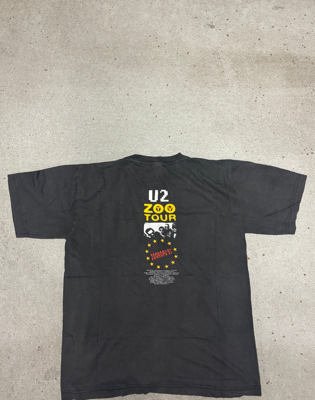 1993 U2 ZOO TOUR T-SHIRT