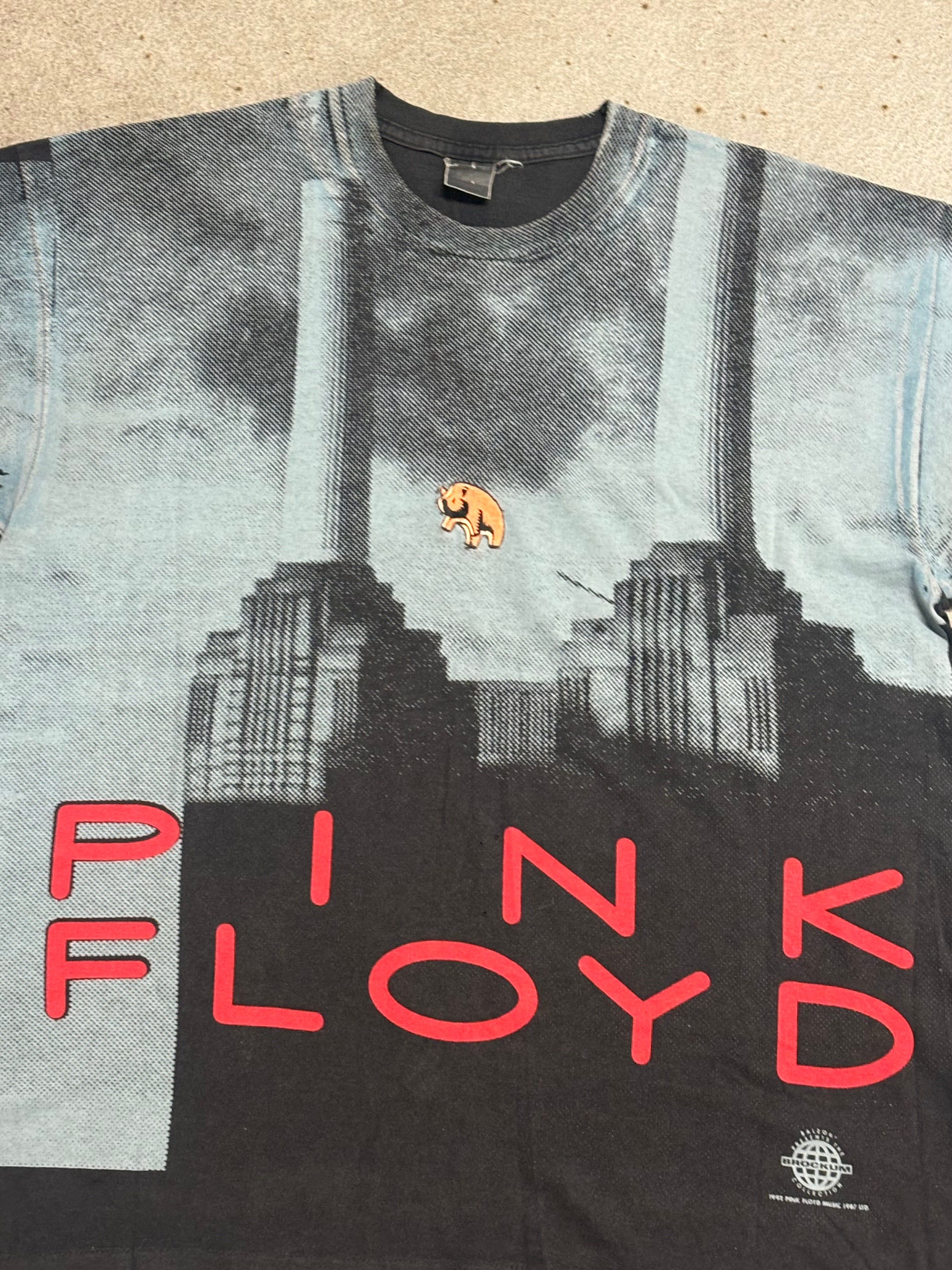 1992 PINK FLOYD ANIMALS AOP ALBUM COVER T-SHIRT